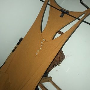 Mustard yellow bodysuit